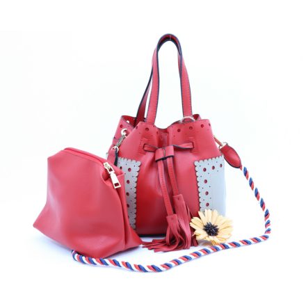 Blumari Firenze kényelmes Pouch bag Piros színű