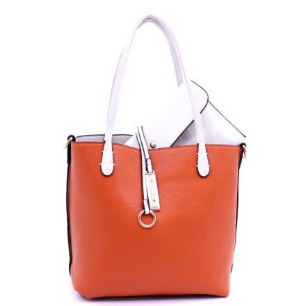 Kris-Ana kifordítható női táska narancs vagy bézs színben